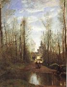 Corot Camille The church of Marissel china oil painting reproduction